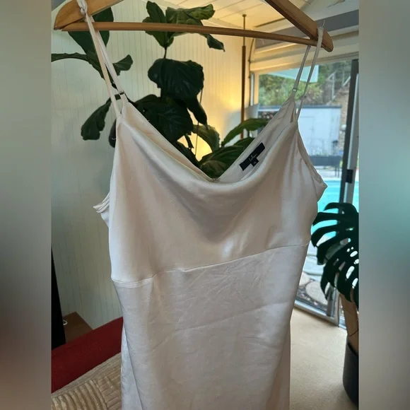 Lulus Satin Maxi Dress - Picture 3 of 6